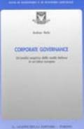 Corporate governance. Un'analisi empirica della realtà italiana in un'ottica europea