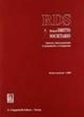 RDS. Rivista di diritto societario interno, internazionale comunitario e comparato (2009). Vol. 1