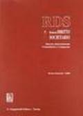 RDS. Rivista di diritto societario interno, internazionale comunitario e comparato (2009): 3