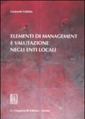 Elementi di management e valutazione negli enti locali