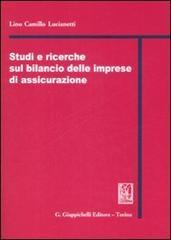 Studi e ricerche sul bilancio delle imprese di assicurazione