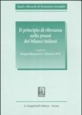 Il principio di rilevanza nella prassi dei bilanci italiani