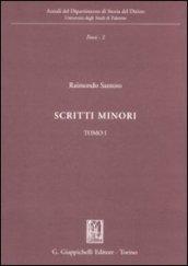 Scritti minori
