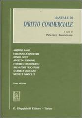Manuale di diritto commerciale