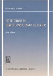 Istituzioni di diritto processuale civile. 3.