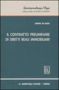 Il contratto preliminare di diritti reali immobiliari