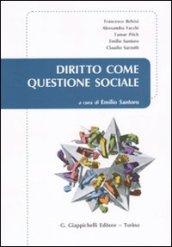 Diritto come questione sociale