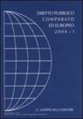 Diritto pubblico comparato ed europeo 2004. 1.