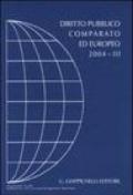 Diritto pubblico comparato ed europeo 2004. 3.