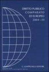 Diritto pubblico comparato ed europeo 2004. 3.