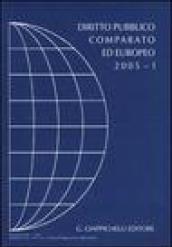 Diritto pubblico comparato ed europeo 2005: 1