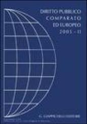 Diritto pubblico comparato ed europeo 2005