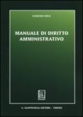 Manuale di diritto amministrativo