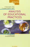 Analysis of educational practices. A comparison of research models