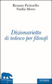 Dizionarietto di tedesco per filosofi