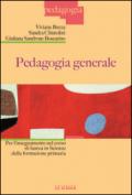 Pedagogia generale per l'insegnamento nel corso di laurea in scienze della formazione primaria