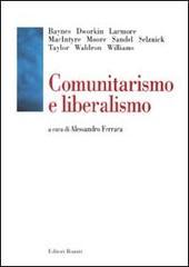 Comunitarismo e liberalismo