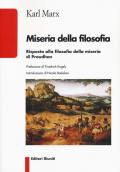 Miseria della filosofia. Risposta alla filosofia della miseria di Proudhon