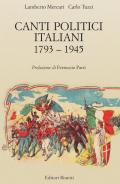 Canti politici italiani 1793-1945