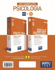 Hoepli test. Psicologia. Kit completo: Libro di teoria con esercizi-5000 Quiz con prove simulate. Con Contenuto digitale per download