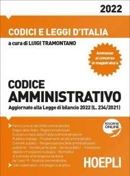 Codice amministrativo. Aggiornato alla Legge di Stabilità 2022