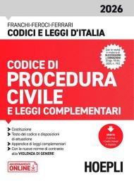 Codice di procedura civile e leggi complementari 2026