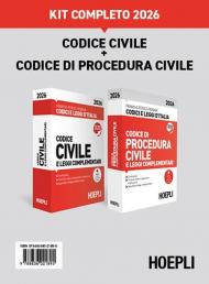 Codice civile e Codice di procedura civile 2026. Kit completo