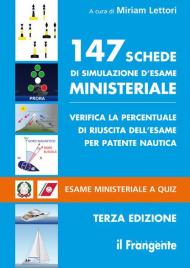 147 schede di simulazione d'esame ministeriale. Verifica la percentuale di riuscita dell'esame per patente nautica. Esame ministeriale a quiz