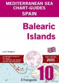 Spain. Balearic Islands. Mediterranean sea chart-guide