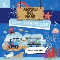 Animali del mare. Treno-puzzle. Ediz. a colori. Con puzzle