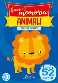 Animali. Gioco di memoria. Trova le coppie! Ediz. a colori. Con 52 carte di memoria