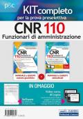 Kit completo per la preselezione Concorso CNR per 110 Funzionari di amministrazione. Materie giuridiche e Test attitudinali per la preselezione. Con software di simulazione. Con Video