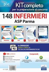 Kit concorso 148 Infermieri ASP Parma. Volumi per la preparazione alla preselezione e prove successive. Con e-book. Con software di simulazione