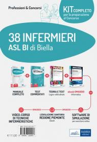 Kit concorso 38 Infermieri ASL BI di Biella. Manuali di teoria ed esercizi commentati per la preparazione completa. Con e-book. Con software di simulazione. Con videocorso