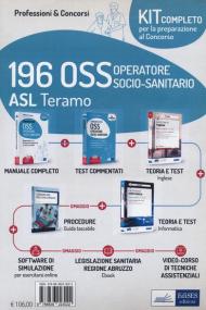 Kit concorso 196 OSS ASL Teramo. Con e-book. Con software di simulazione. Con videocorso