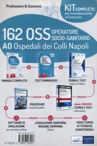 Kit concorso 162 OSS AO ospedali Colli Napoli. Con e-book. Con software di simulazione. Con videocorso