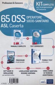 Kit concorso 65 OSS ASL Caserta. Con e-book. Con software di simulazione. Con videocorso