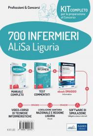 Kit concorso 700 Infermieri ALiSa Liguria. Volumi per la preparazione completa al concorso. Con e-book. Con espansione online. Con software di simulazione. Con videocorso