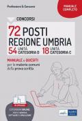 Concorsi 72 posti Regione Umbria