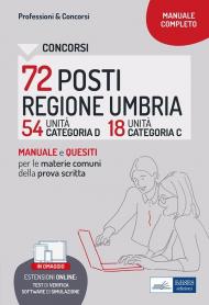 Concorsi 72 posti Regione Umbria