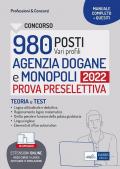 Concorsi 980 posti Agenzia Dogane e Monopoli. Manuale e quesiti per la prova preselettiva. Con aggiornamento online. Con software di simulazione