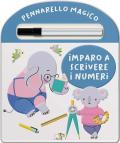 Imparo a scrivere i numeri. Ediz. a colori. Con pennarello cancellabile