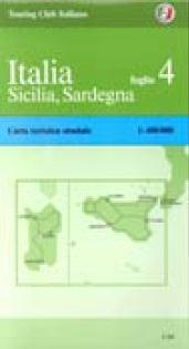 Sicilia. Sardegna 1:400.000