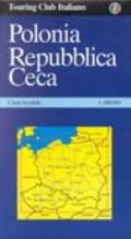 Polonia. Repubblica Ceca. Repubblica Slovacca 1:800.000
