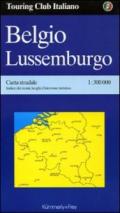 Belgio. Lussemburgo 1:300.000