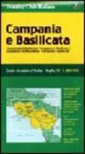 Campania e Basilicata 1:200.000