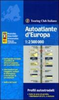 Autoatlante d'Europa 1:2.500.000