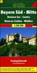 Baviera meridionale-centrale 1:200.000