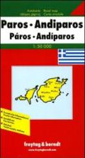 Paros-Andiparos 1:50.000