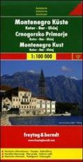 Litorale montenegrino 1:100.000